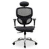 Scaun de birou manager, neagra, 65x65x122 cm