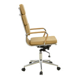 Scaun de birou de manager Tokyo cu PU 56x52x108 cm, Diverse culori, 52x56 cm - Bej