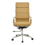 Scaun de birou de manager Tokyo cu PU 56x52x108 cm, Diverse culori, 52x56 cm - Bej