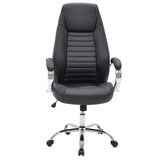 Scaun de birou manager Sonar, 57x61x120 cm - Negru