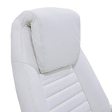 Scaun de birou manager Sonar, 57x61x120 cm - Alb