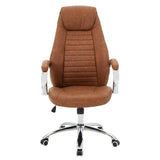 Scaun de birou manager Sonar, 57x61x120 cm - Maro