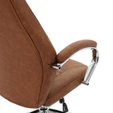 Scaun de birou manager Sonar, 57x61x120 cm - Maro