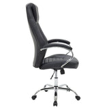 Scaun de birou manager Sonar, 57x61x120 cm - Negru