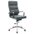 Scaun de birou manager Tokyo cu antica Gri pu, 55x63x118 cm