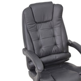 Scaun de birou Manager Toronsi, Bej - Negru, 60x68x128 cm - Negru