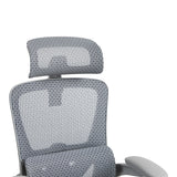 Scaun de birou manager Zenyk plasa, Alb, 63x70x126 cm