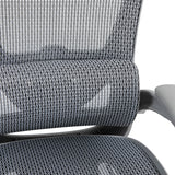 Scaun de birou manager Zenyk plasa, Alb, 63x70x126 cm