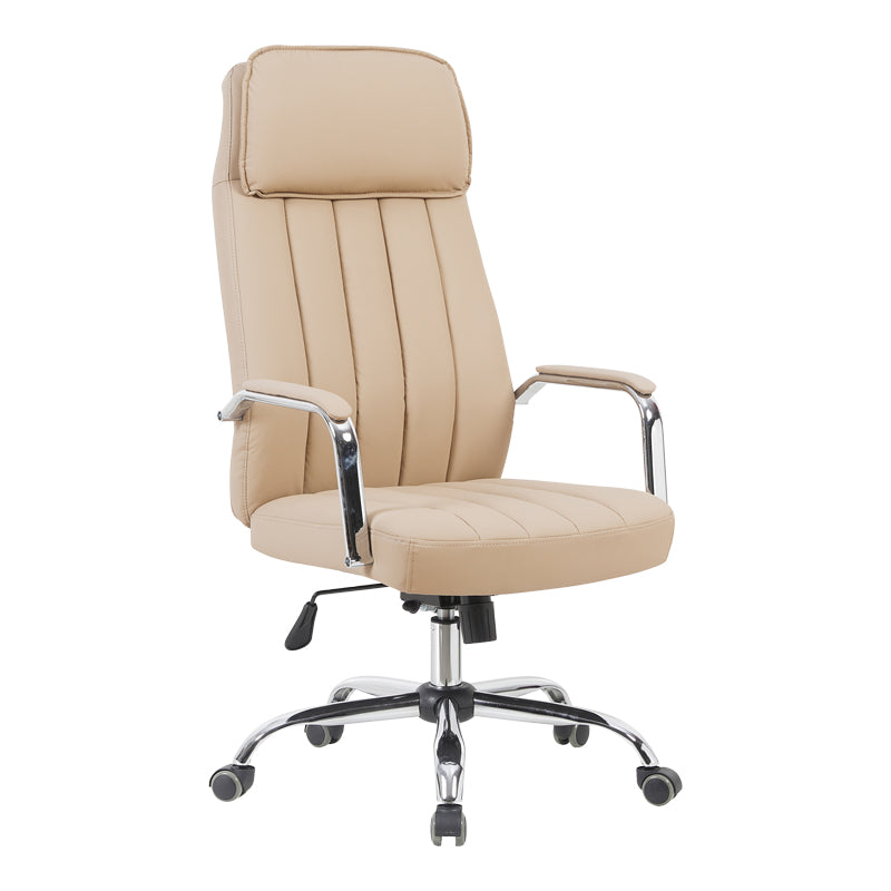 Scaun de birou managerial Morales, piele PU, 60x70x124 cm - Scaun de birou managerial Morales, piele PU, 60x70x124 cm