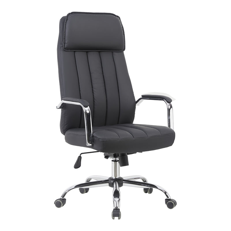 Scaun de birou managerial Morales, piele PU, 60x70x124 cm - Scaun de birou managerial Morales, piele PU, 60x70x124 cm - 090-000022