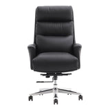 Scaun de birou pentru manager Nagal, neagra, 71x73x117-123 cm