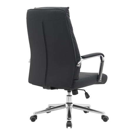 Scaun de birou pentru manager Siquel, neagra, 65x58 cm