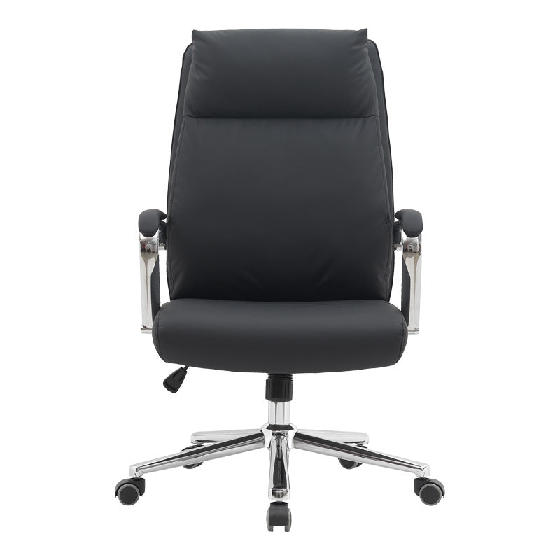 Scaun de birou pentru manager Siquel, neagra, 65x58 cm