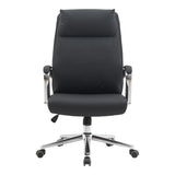 Scaun de birou pentru manager Siquel, neagra, 65x58 cm