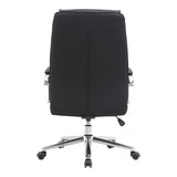 Scaun de birou pentru manager Siquel, neagra, 65x58 cm