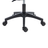 Scaun de birou Plymot, 48x58x112-122 cm - Negru