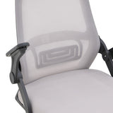 Scaun de birou Reji, mesh, 58x60x99 cm - Gri-Bej-Negru