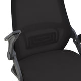 Scaun de birou Reji, mesh, 58x60x99 cm - Negru