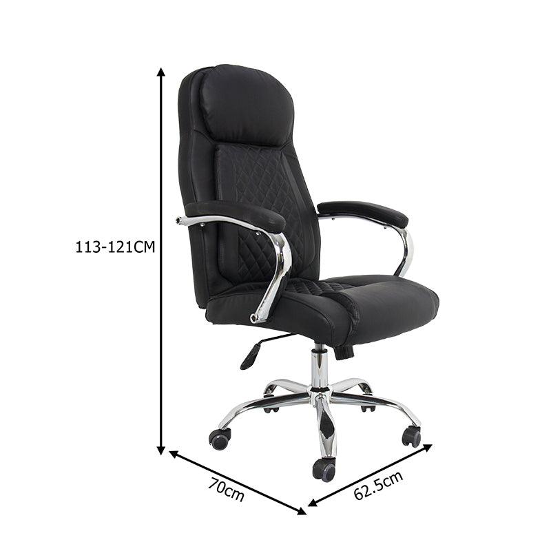 Scaun de birou Stoldi, Negru