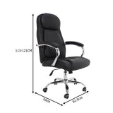 Scaun de birou Stoldi, Negru