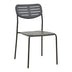 Scaun exterior Deraby, metal, 52x46x83 cm