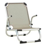 Scaun de exterior Playa, aluminiu si textilene, 54x72x63 cm - Scaun de exterior Playa, aluminiu si textilene, 54x72x63 cm