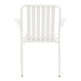 Scaun de exterior Vista stivuibil, aluminiu, Diverse culori, 62x60x84 cm - Alb