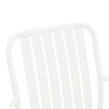 Scaun de exterior Vista stivuibil, aluminiu, Diverse culori, 62x60x84 cm - Alb