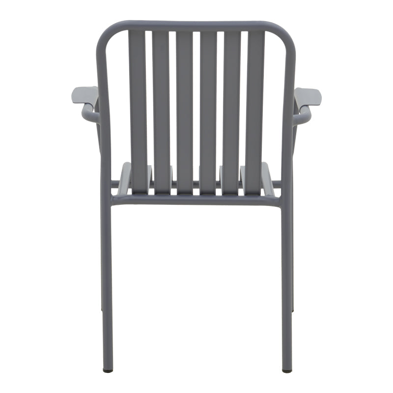 Scaun de exterior Vista stivuibil, aluminiu, Diverse culori, 62x60x84 cm - Antracite
