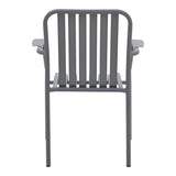 Scaun de exterior Vista stivuibil, aluminiu, Diverse culori, 62x60x84 cm - Antracite