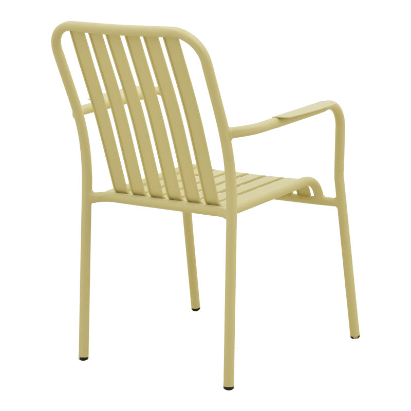 Scaun de exterior Vista stivuibil, aluminiu, Diverse culori, 62x60x84 cm - Bej