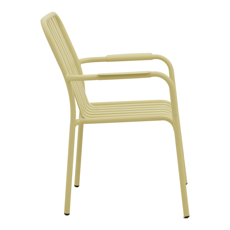 Scaun de exterior Vista stivuibil, aluminiu, Diverse culori, 62x60x84 cm - Bej