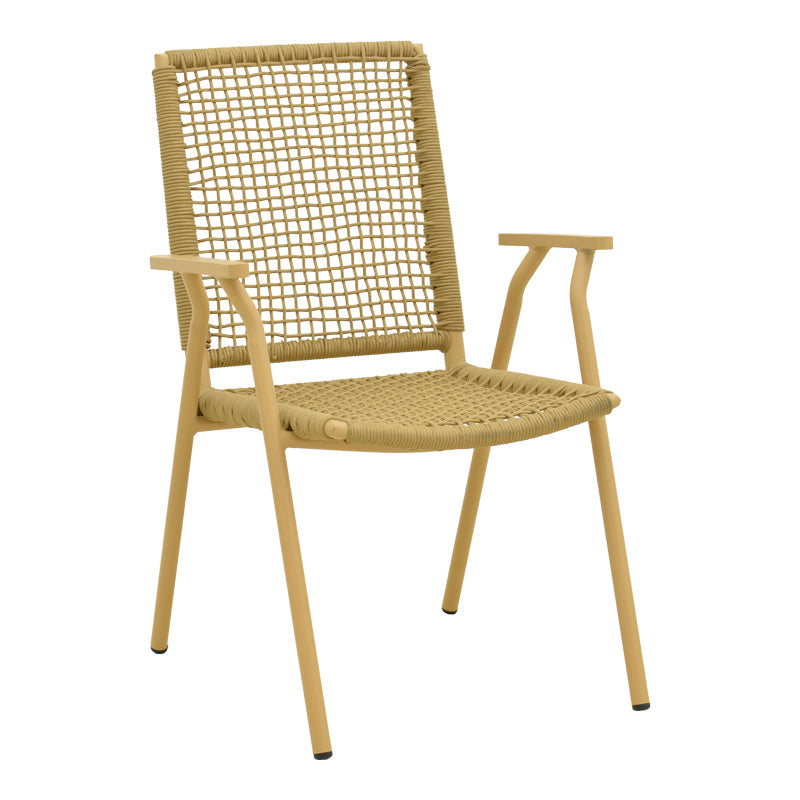 Scaun exterior Weave, aluminiu si ratan PE, 57x63x86 cm - Scaun exterior Weave, aluminiu si ratan PE, 57x63x86 cm