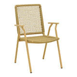 Scaun exterior Weave, aluminiu si ratan PE, 57x63x86 cm - Scaun exterior Weave, aluminiu si ratan PE, 57x63x86 cm