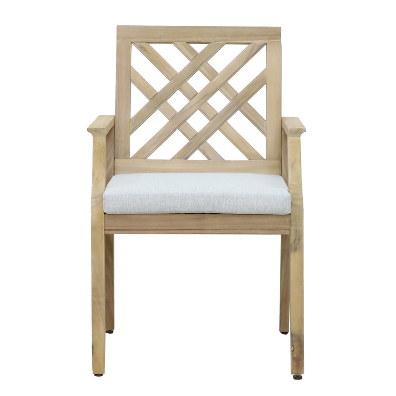 Scaun de gradina Bolen, Bej, 59x63x89 cm