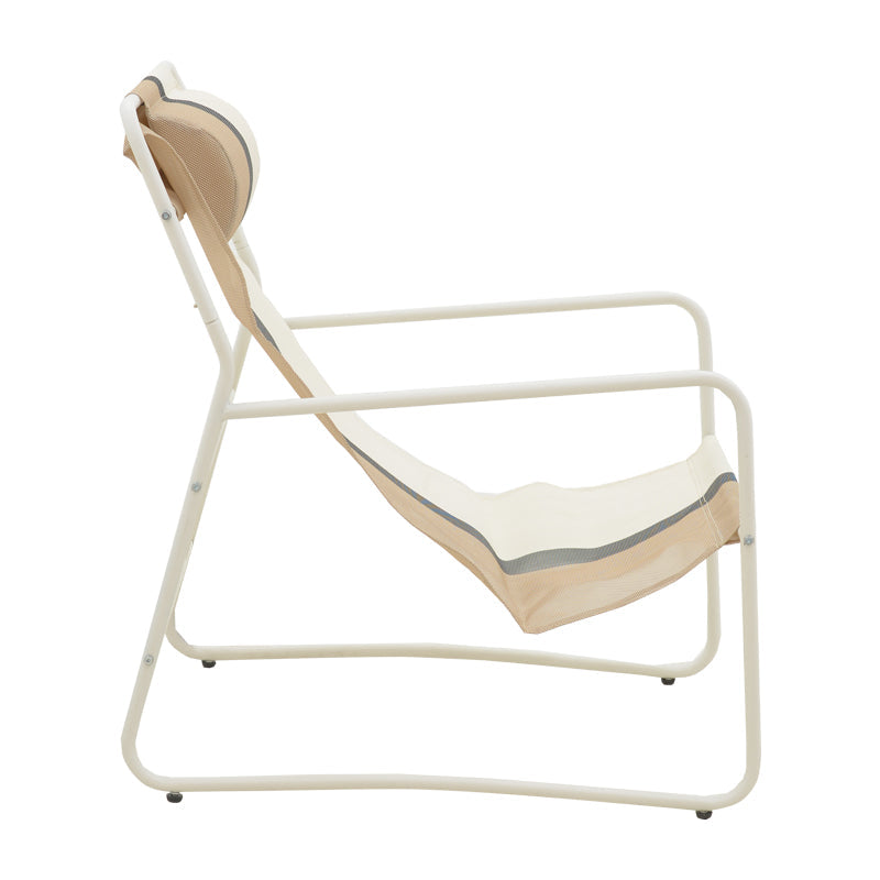 Scaun de gradina Fasty, Alb, 65x83x86 cm