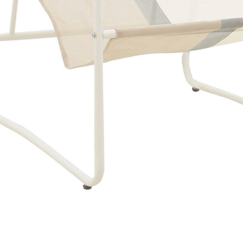 Scaun de gradina Fasty, Alb, 65x83x86 cm