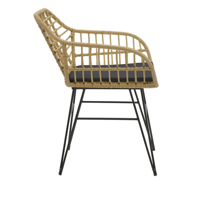 Scaun de gradina Naoki, Maro, 58x64x81 cm