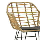 Scaun de gradina Naoki, Maro, 58x64x81 cm