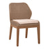Scaun de gradina Swinton Boho, Natural, 53x63x86 cm