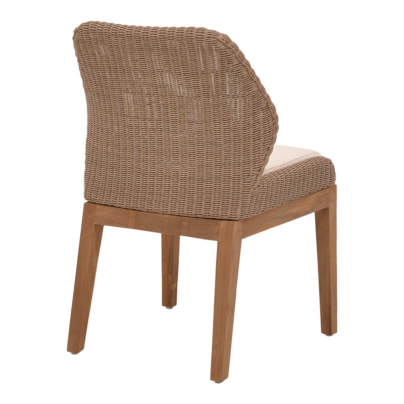 Scaun de gradina Swinton Boho, Natural, 53x63x86 cm, imagine suplimentara
