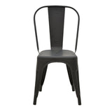 Scaun Utopia, metal, 44x44x85 cm - Negru