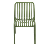 Scaun de gradina Zoi, verde inchis, 42x58x79 cm