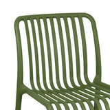Scaun de gradina Zoi, verde inchis, 42x58x79 cm