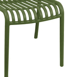 Scaun de gradina Zoi, verde inchis, 42x58x79 cm