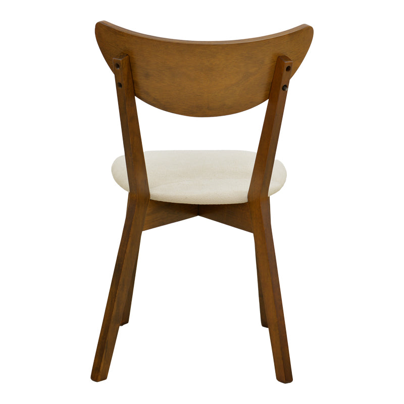 Crem | SKU: 381-000022 | Scaun Canon, Lemn masiv și tapițerie, 43x43x79 cm, varianta Crem, produs pentru amenajarea locuinței, disponibil online în România la CasaMob