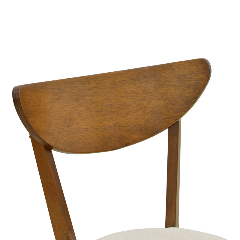 Crem | SKU: 381-000022 | Scaun Canon, Lemn masiv și tapițerie, 43x43x79 cm, varianta Crem, produs pentru amenajarea locuinței, disponibil online în România la CasaMob