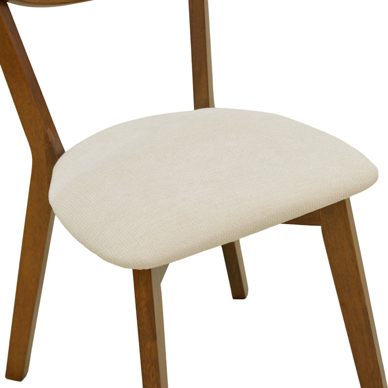 Crem | SKU: 381-000022 | Scaun Canon, Lemn masiv și tapițerie, 43x43x79 cm, varianta Crem, produs pentru amenajarea locuinței, disponibil online în România la CasaMob