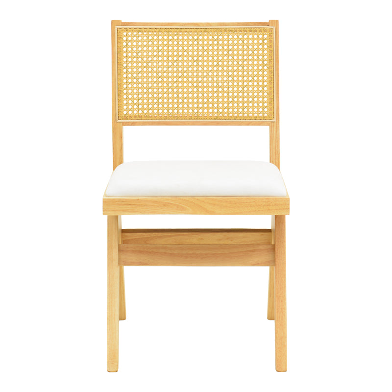 Scaun din lemn Winslow, alb, 46x58x80 cm, foto produs