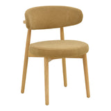 Scaun Luben, stofa si lemn de cauciuc, 53x54x79 cm - Scaun Luben, stofa si lemn de cauciuc, 53x54x79 cm